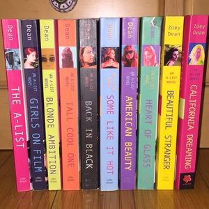 The A-list series. 10 books.